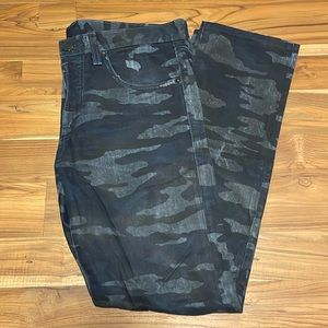 Men’s j brand indigo camo jeans